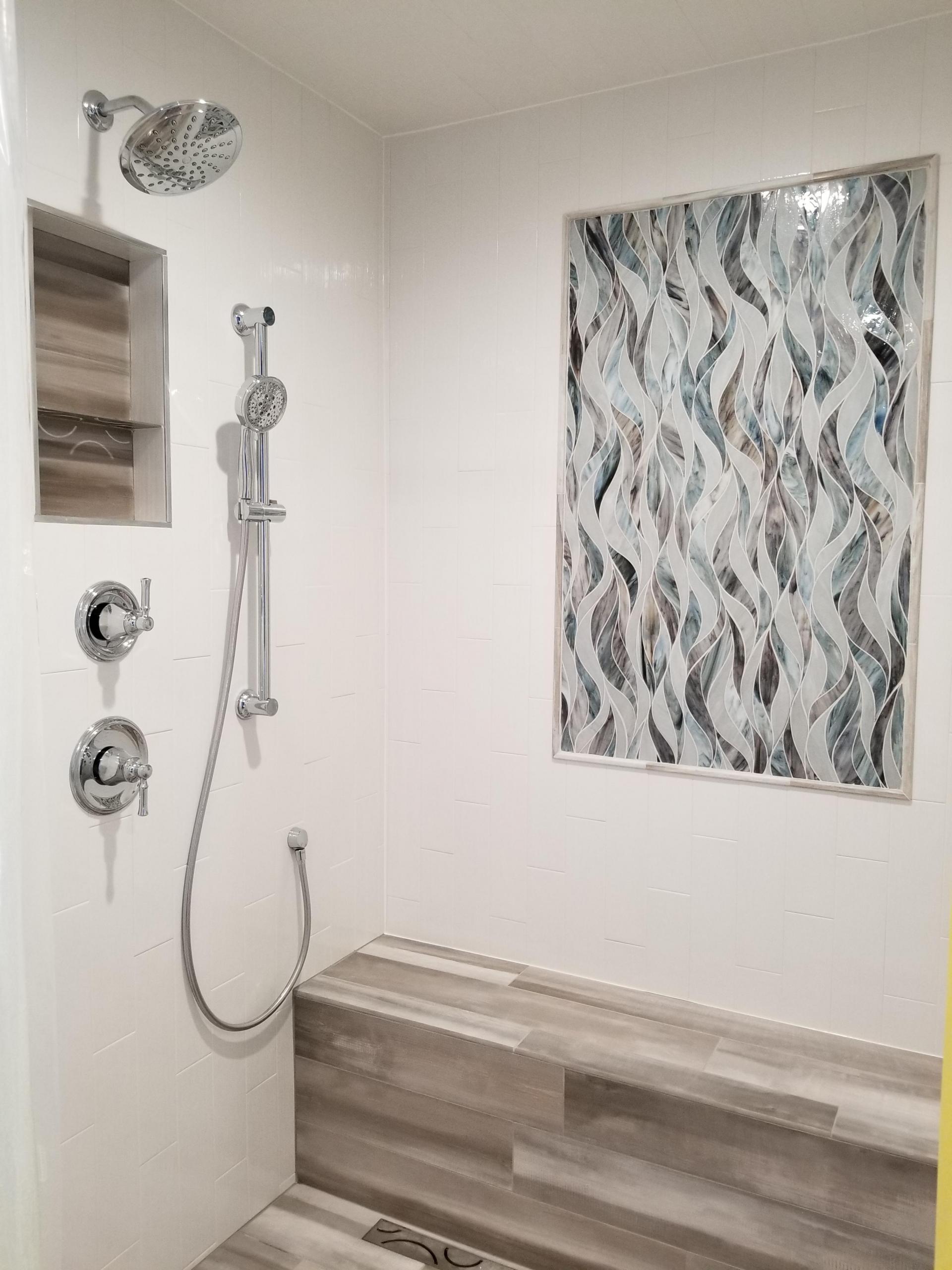 Nordic Stream Grigio, Jeffrey Court Europa Arte, Artistic Tile Tresses Blue Grey, Stelo Bianco Pencil Teresa Peruzzi, New Haven