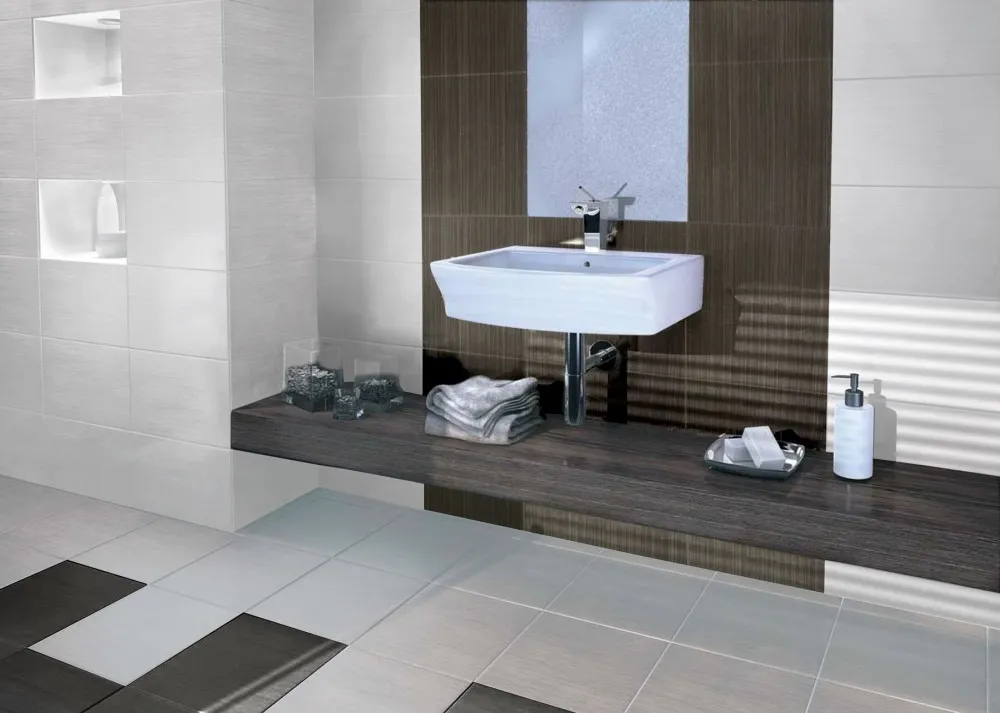 Linen Porcelain Bathroom