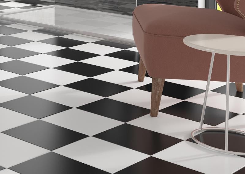 Black And White Floor Tile Design Ideas