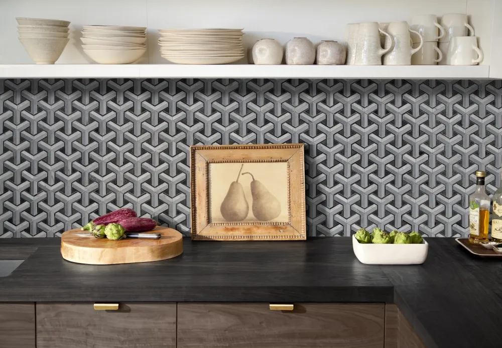 Terra Bella Triton Mosaic Backsplash