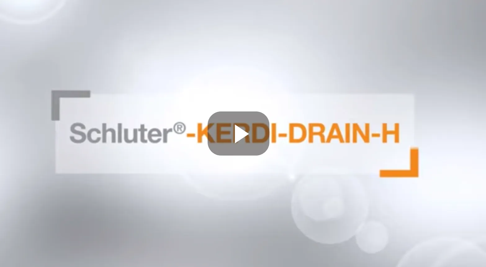 Kerdi-Drain Horizontal