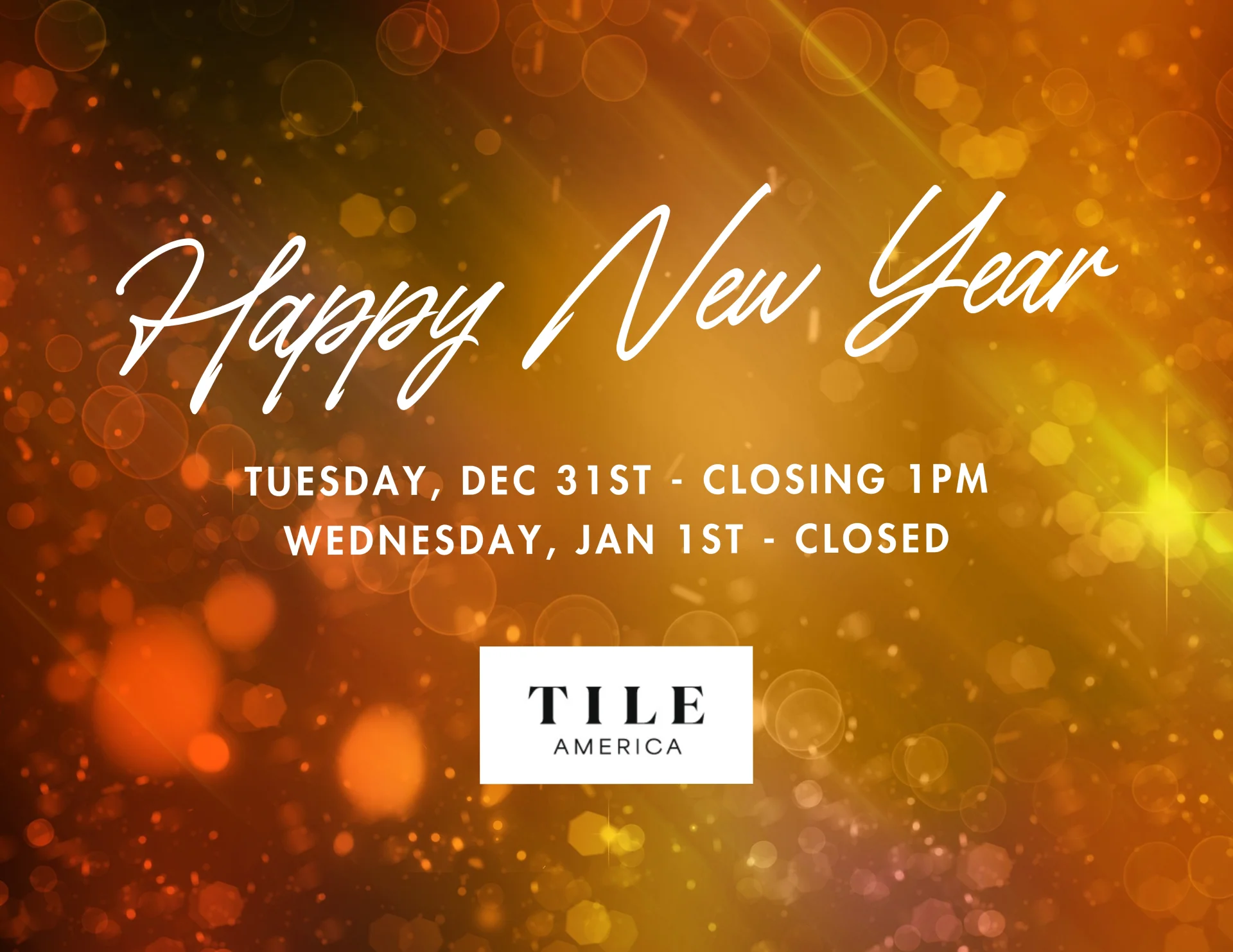 Happy New Year from Tile America