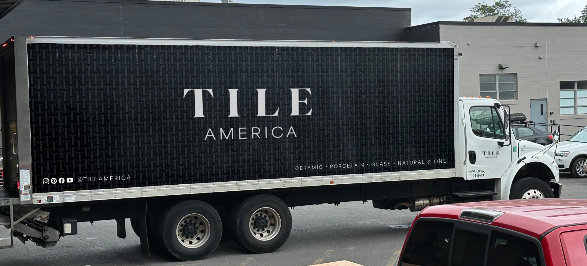 Tile America offers home delivery service.